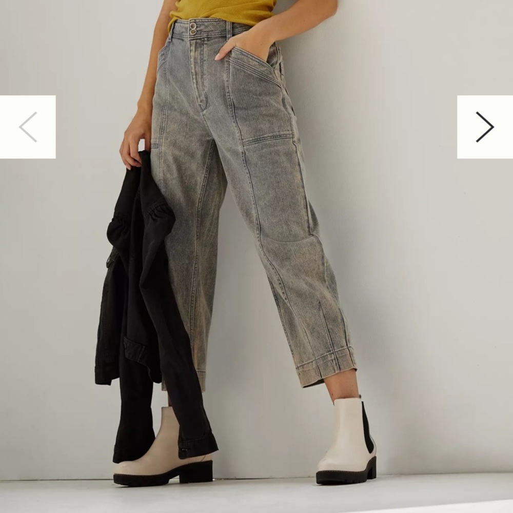 Anthropologie Pilcro Ultra High Rise Seamed Straight Jean *NWT* size 32